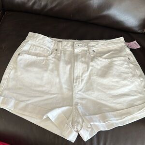 NWT White shorts 14